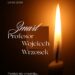 Zamarł Profesor Wojciech Wrzosek