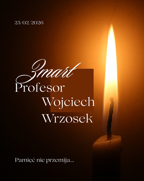 Zamarł Profesor Wojciech Wrzosek
