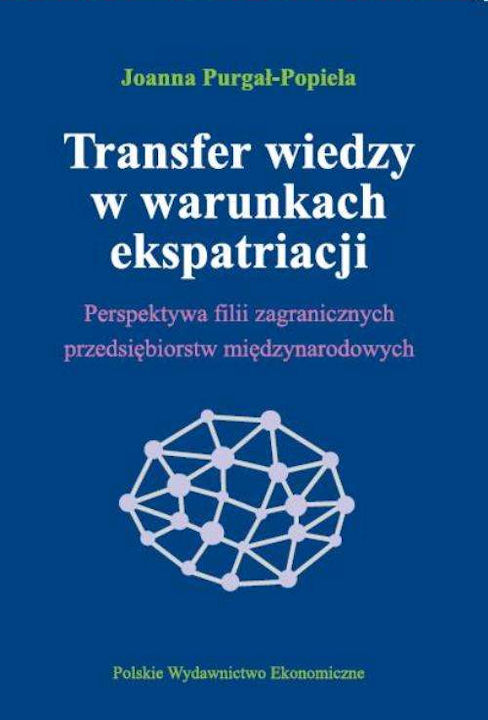 Okładka książki Transfer wiedzy w warunkach ekspatriacji